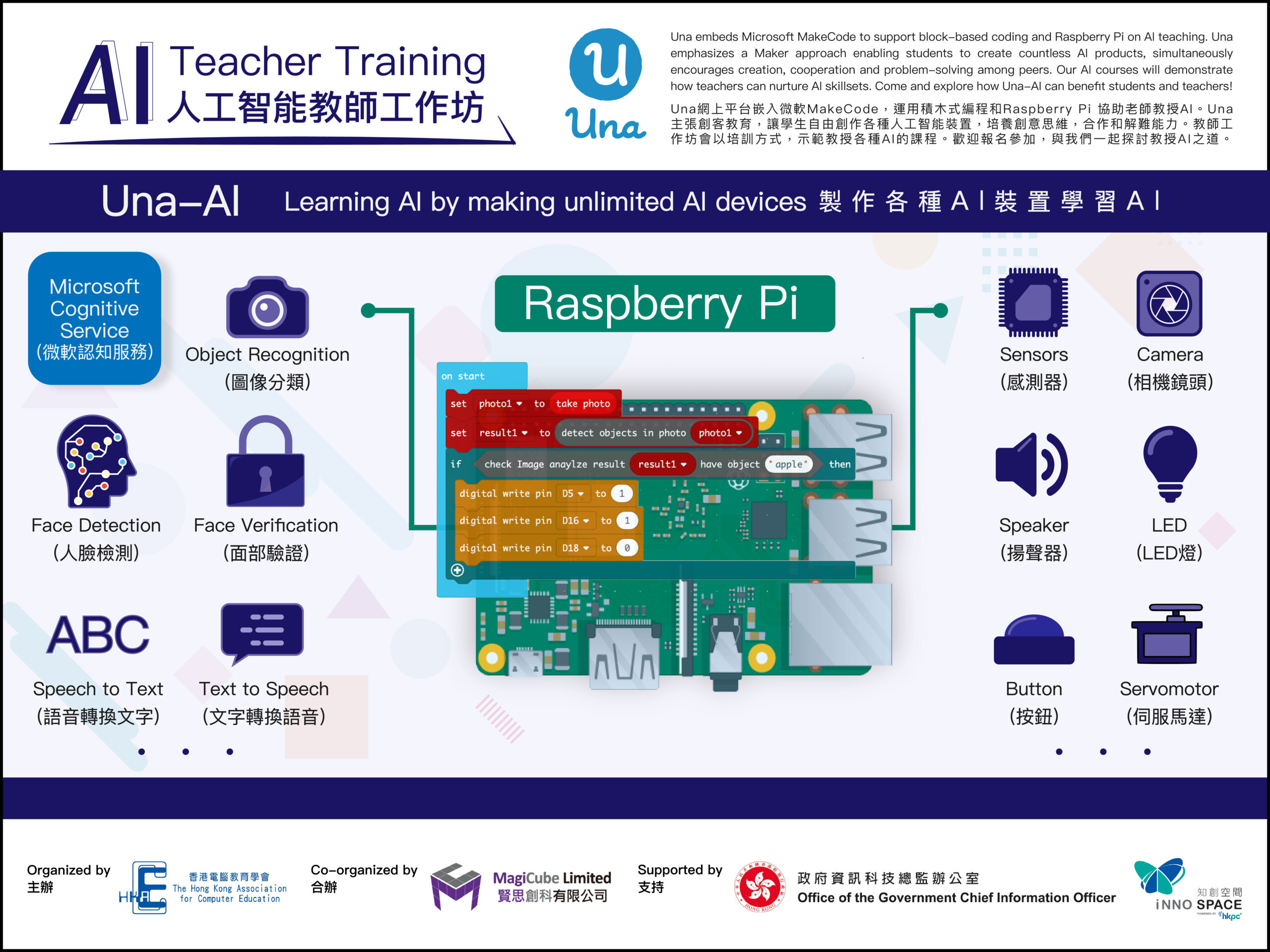 Una AI teacher training workshop